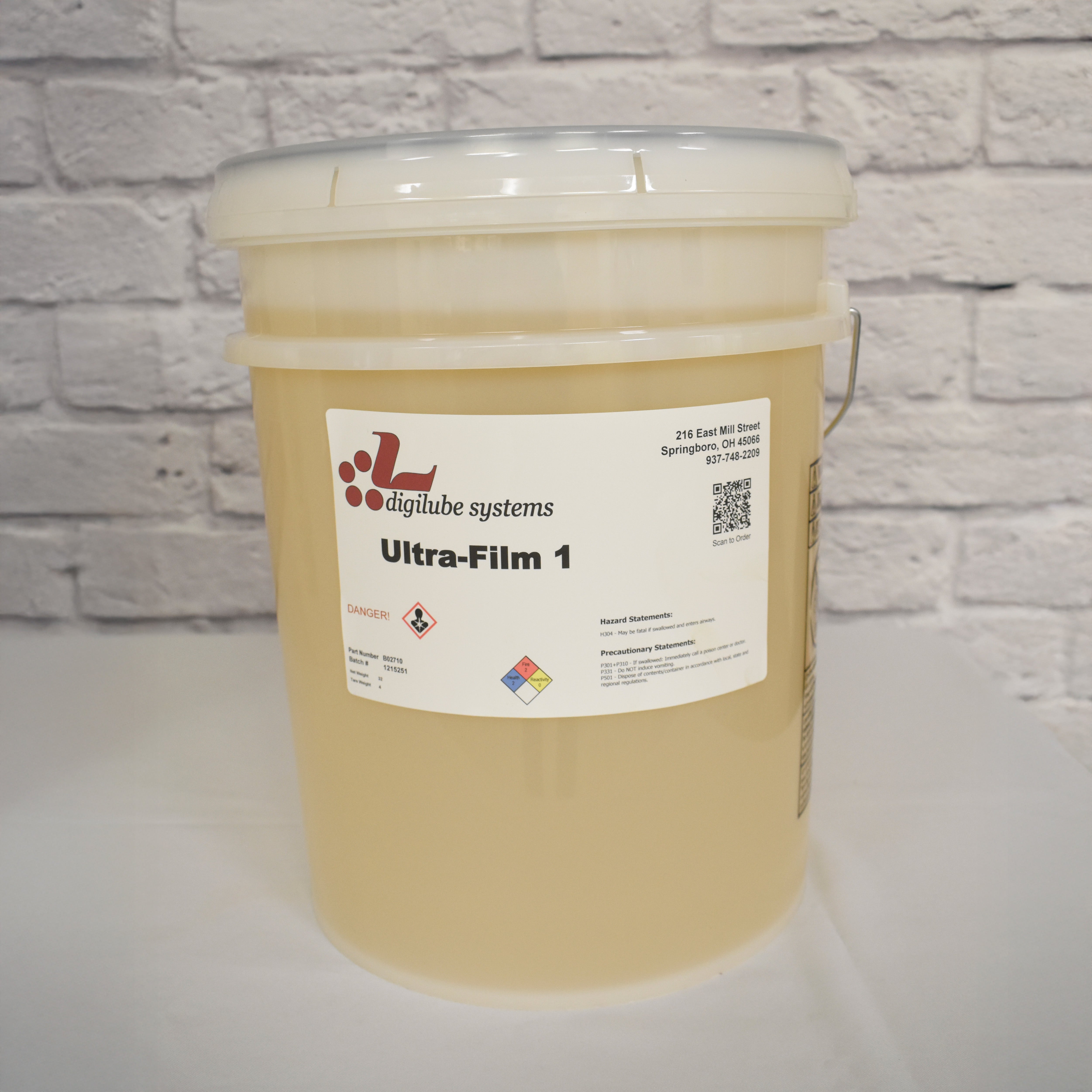 5 Gallon Pail of Ultra-Film 1 Lubricant
