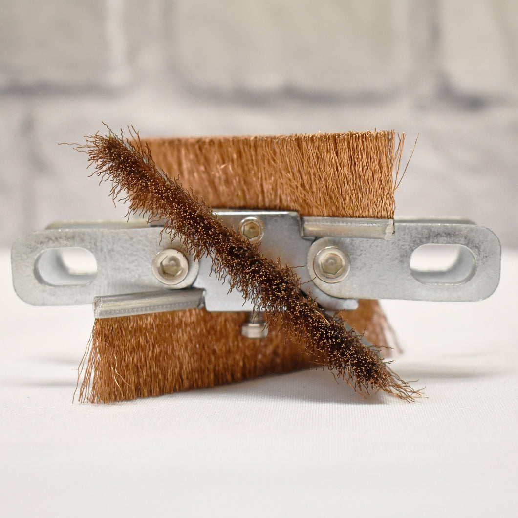 Bronze Channel Sweep for Enclosed Track
